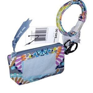 NWT Vera Bradley Set Lanyard w Id pouch